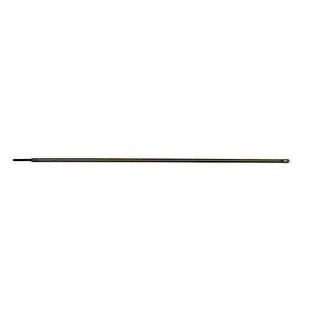 Light Bar: 48" L, Led, Amber/Blue/White Over-Ride, Clear Lens, Black Housing, Surface Mount