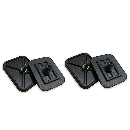 Clamp Assortment: 300Lb Holding, 2.2" L x 1.8" W x 0.55" Thk, Black, Fiber-Reinforced Polymer