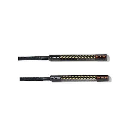 Light Bar: 6" L, Led, Amber/ Blue/ White Over-Ride, Clear Lens, Black Housing, Surface Mount