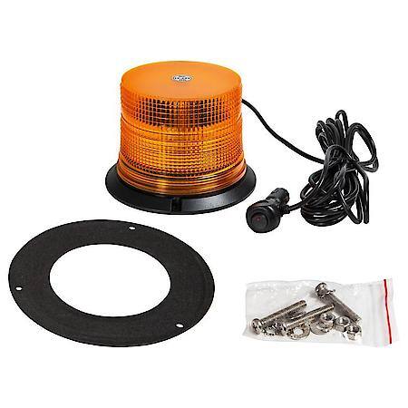 Amber Led Beacon Light, 6.5 Inch By 5 Inch