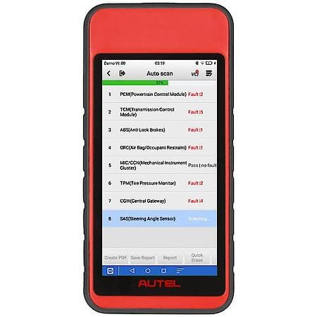 Wireless Android-based All-Systems Scanner