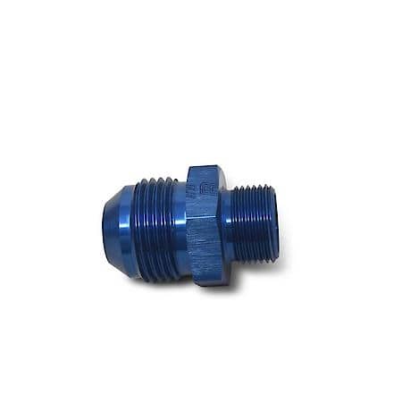 4 AN Male To 10mm x 1.5 Male Blue Anodized