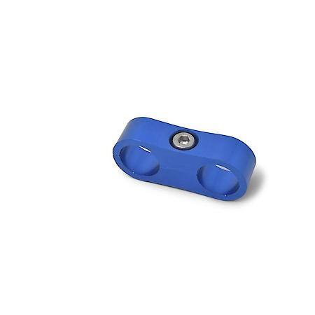 6 AN ProClassic Hose Separator Blue Anodized