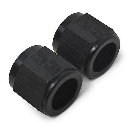 8 AN Tube Nut Black Anodized Qty: 2