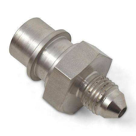 3 AN Male To 10mm x 1.0 Bubble Flare FeMale Brake Adapter Steel Endura Finish Qty: 2