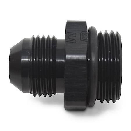 6 AN Male To 10 AN ORB Male Adapter Black Anodized