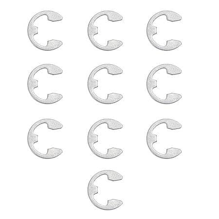 Brake Hose Mounting Accessory E-Clip Clear Zinv/CAD Finish (Bulk Package of 10)