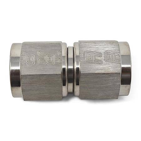 10 AN FeMale Straight To AN FeMale Adapter Endura Finish