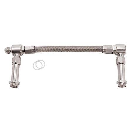 Endura Finish-8 Dual Inlet Without Filter For 4500 Holley Dominator Carb