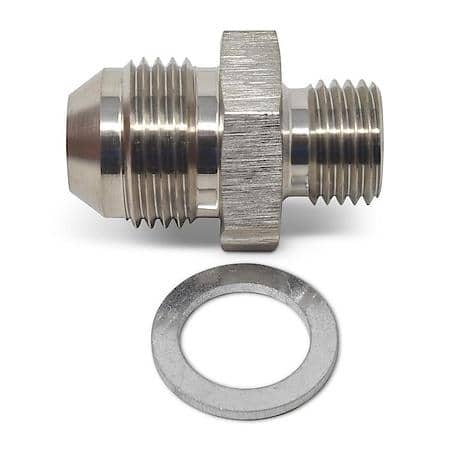 8 AN Male To 14mm x 1.5 Male Endura Finish