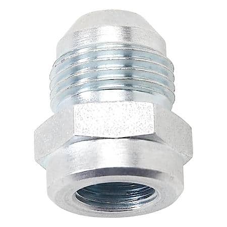 8 AN Male To 1/2-20 Inverted Flare FeMale Adapter Steel