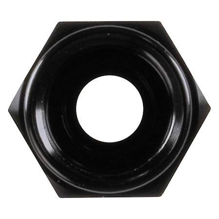 6 AN Male To 16mm x 1.5 FeMale Adapter Black Anodized