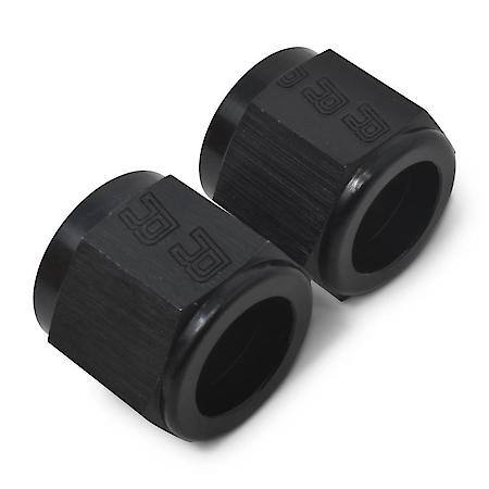 4 AN Tube Nut Black Anodized Qty: 6