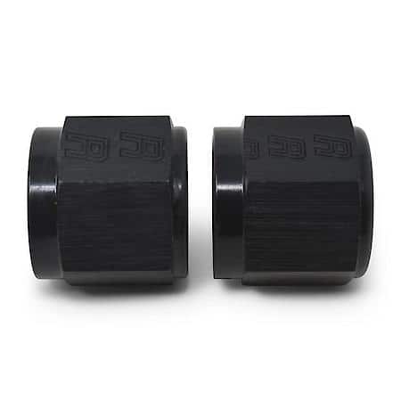 4 AN Tube Nut Black Anodized Qty: 6