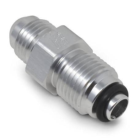6 AN Male To 9/16-18 Bump O-ring Power Steering Adapter Natural