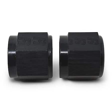 6 AN Tube Nut Black Anodized Qty: 2