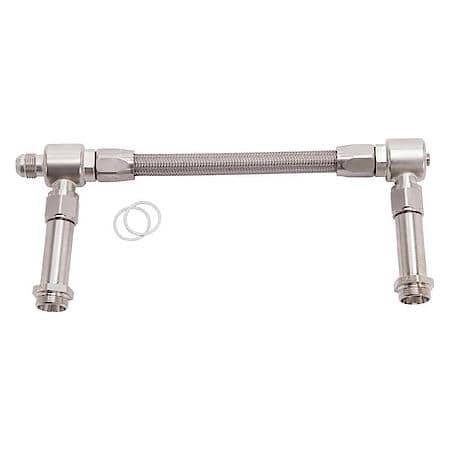 Endura Finish-8 Dual Inlet Without Filter For All Holley Carbs (Xcpt 4010/4011) With7/8In.-20 Inlets