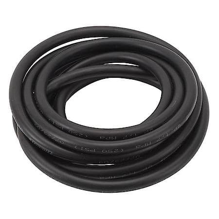 6 AN Twist-Lok Hose Black 15 ft