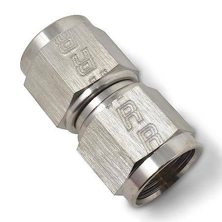 8 AN FeMale Straight To AN FeMale Adapter Endura Finish
