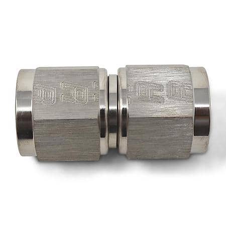 8 AN FeMale Straight To AN FeMale Adapter Endura Finish