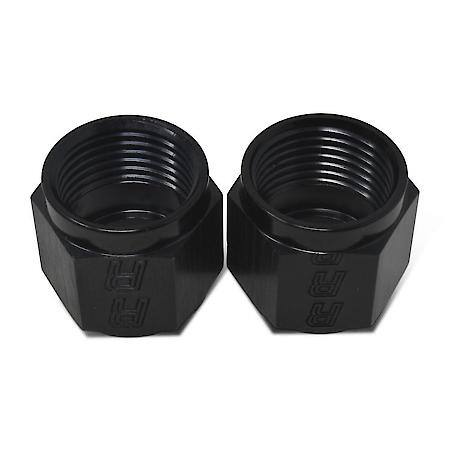 10 AN Tube Nut Black Anodized