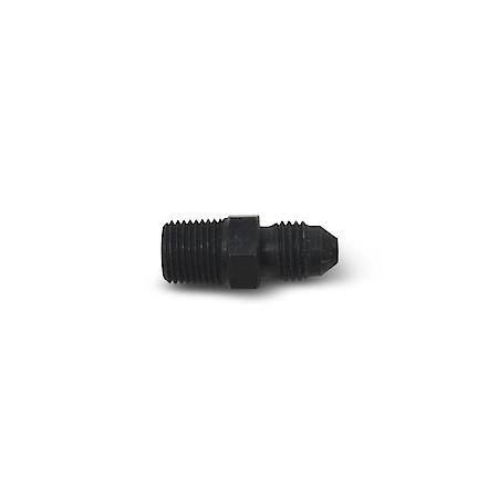 3 AN Male To 1/8" NPT Male Brake Adapter Steel Black Anodized