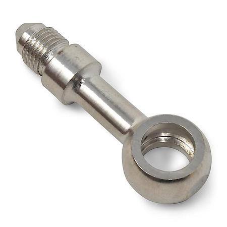 3 AN Male Straight To 3/8" (10mm) Banjo Steel Endura Finish