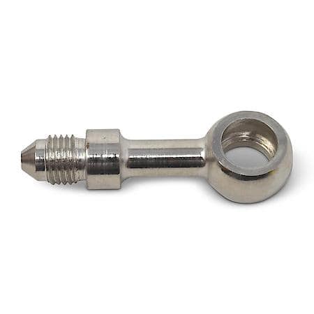 3 AN Male Straight To 3/8" (10mm) Banjo Steel Endura Finish