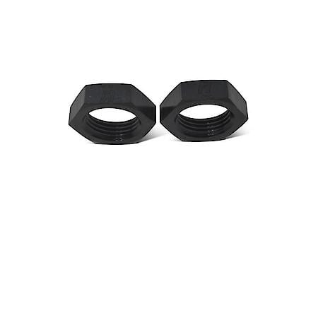 12 AN Male 90 Degree To 1/2" NPT Male Adapter Black Anodized