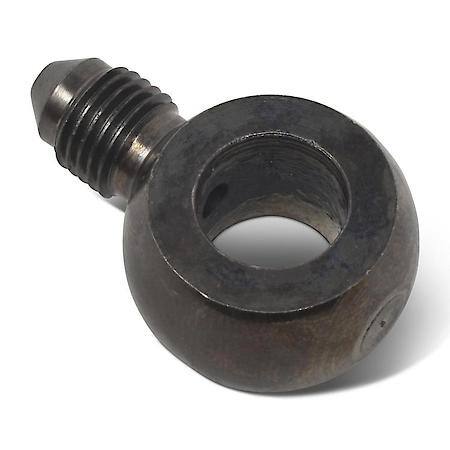 3 AN Male To 7/16" Banjo Steel Black Anodized