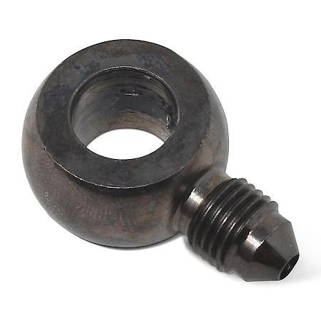 3 AN Male To 7/16" Banjo Steel Black Anodized