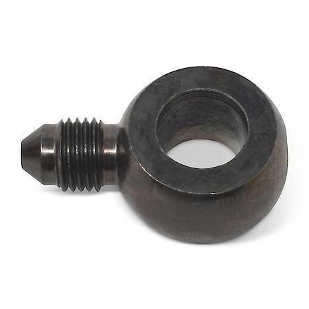 3 AN Male To 7/16" Banjo Steel Black Anodized