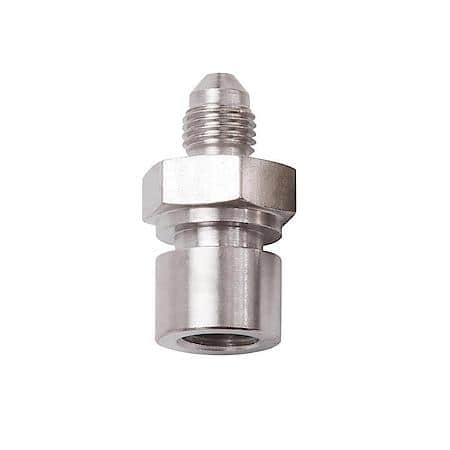 3 AN Male To 10mm x 1.0 Inverted Flare FeMale Adapter Steel Endura Finish Qty: 2
