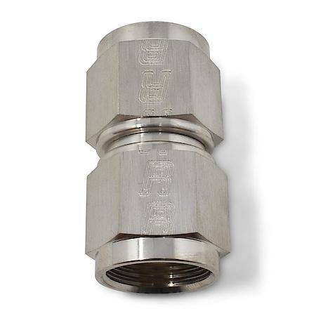 6 AN FeMale Straight To AN FeMale Adapter Endura Finish