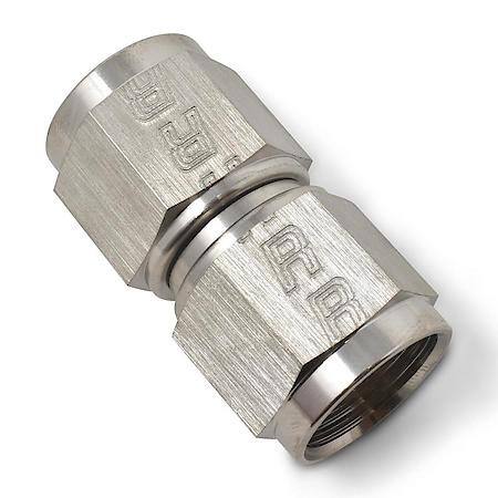 6 AN FeMale Straight To AN FeMale Adapter Endura Finish