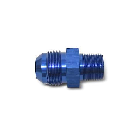 4 AN Male To 12mm x 1.25 Male Blue Anodized