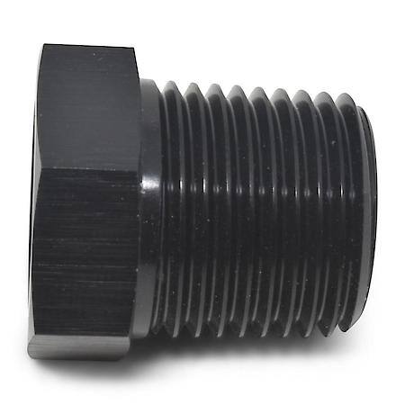 3/8" NPT Male To 1/8" NPT FeMale Bushing Black Anodized
