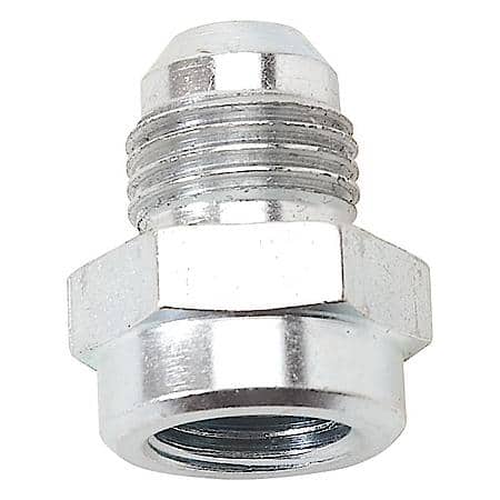 6 AN Male To 1/2-20 Inverted Flare FeMale Adapter Steel