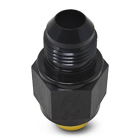6 AN Male To 8 AN FeMale Reducer Black Anodized