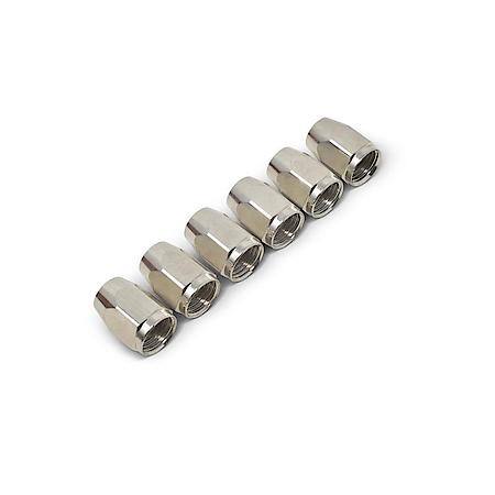 3 AN Tube Nut with Integrated Sleeve Steel Endura Finish Qty: 6