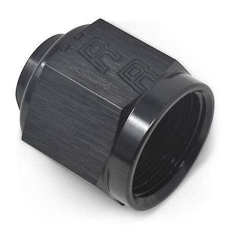 4 AN Cap Black Anodized