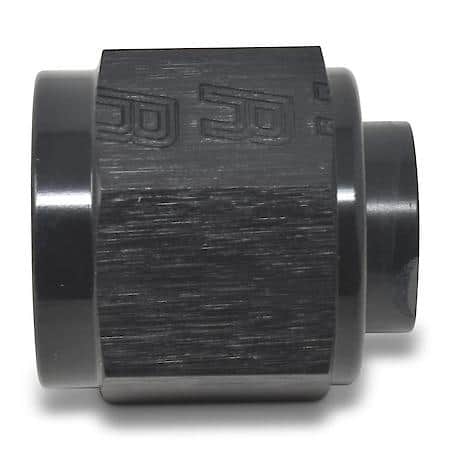 4 AN Cap Black Anodized