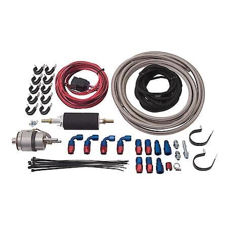 Plumbing Kit Complete Fuel Sys Lsx/Lqx Engines Withreturn-Less Fuel System/Oem Rails Up To 450 Hp