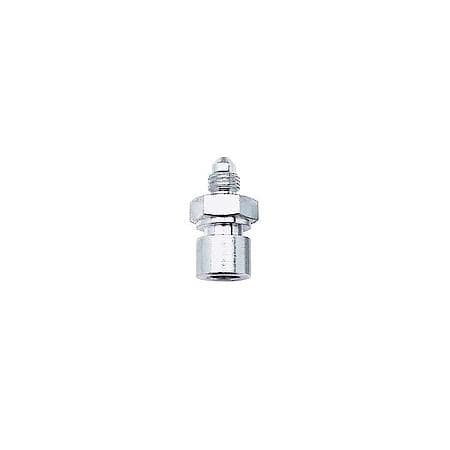 4 AN Male To 3/8-24 Inverted Flare FeMale Brake Adapter Steel Endura Finish Qty: 2
