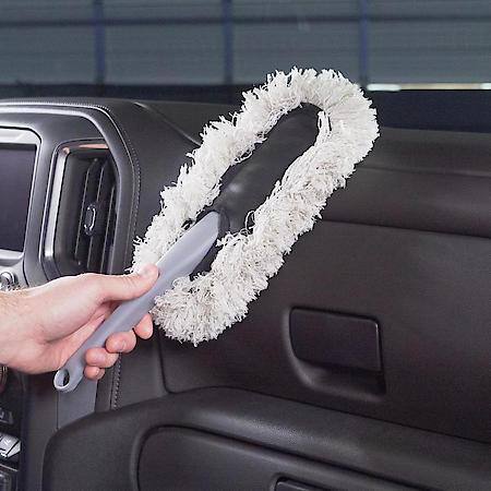 Microfiber Interior Dash Duster, 1 Pack with storage case