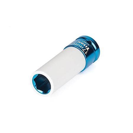 Lug Nut Socket - 1/2" Drive, 17Mm, Non-Marring, 6 Point