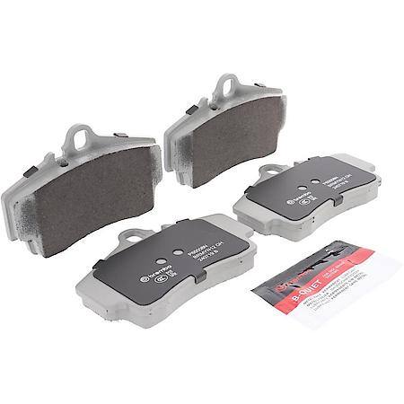 Premium NAO Ceramic OE Equivalent Disc Brake Pad Set - Rear