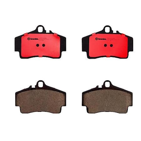Premium NAO Ceramic OE Equivalent Disc Brake Pad Set - Rear