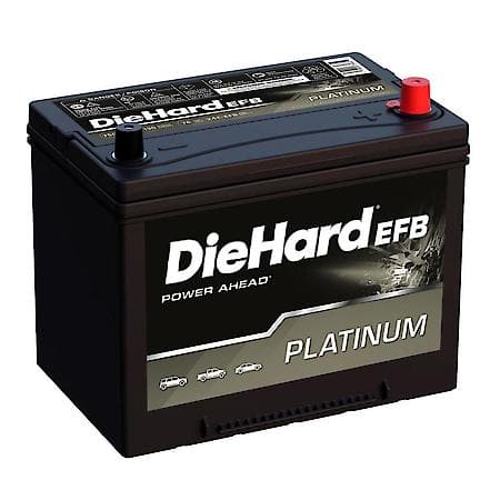 Enhanced Flooded Battery: 24F Group Size, 750 CCA, 130 Minute Reserve Capacity