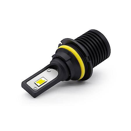 Headlight Bulb: 9004, LED Bulb, 18 Watt, 7.5 To 16 Volt, 6000 Lumens, Set Of 2